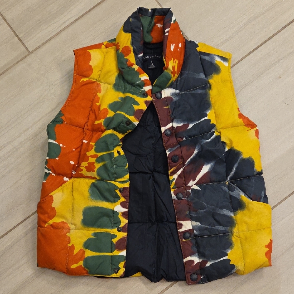 Lands' End Multicolor Men's Vest